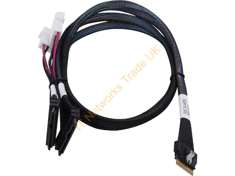 2305500-R - Adaptec Cable 1x SFF8654 x8 -> SFF8639 2xU.2 intern 0.8m Sli