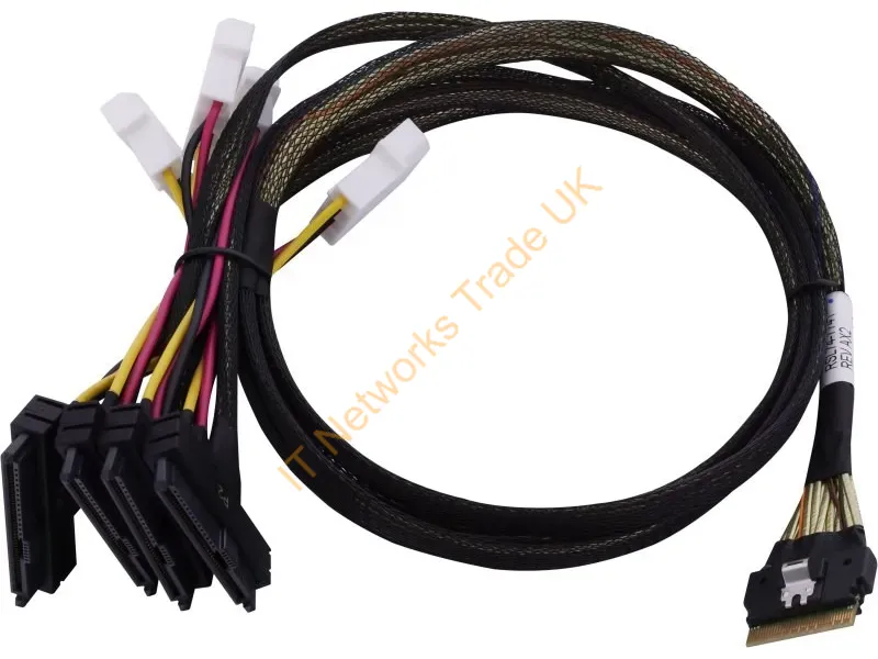 2305600-R - Microchip Technology 2305600-R Serial Attached Scsi (Sas) Cable 31.5" (0.8 M) Black, Multicolor