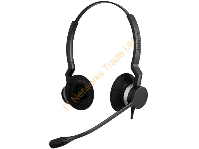 2309-820-105 - Jabra Biz 2300 Headset Wired Head-Band Office/Call Center Black, Silver