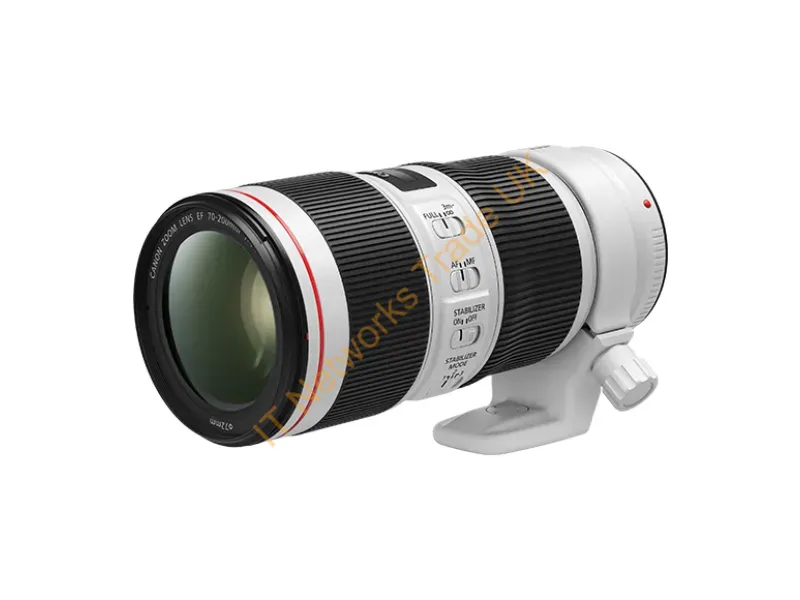 2309C002 - Canon Ef 70?200Mm F/4L Is Ii Usm Slr Telephoto Zoom Lens Black, White