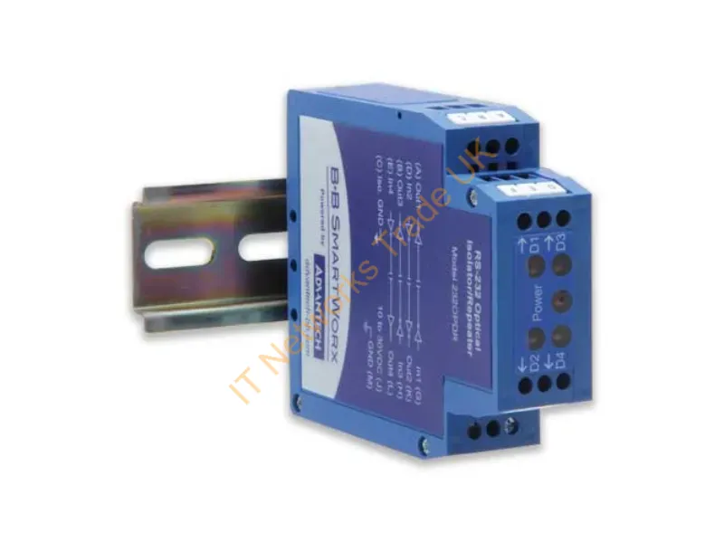 232OPDR - Imc Networks 232Opdr Serial Converter/Repeater/Isolator Rs-232 Blue