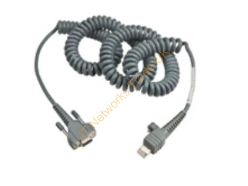 236-197-001 - Intermec 12Ft Rs232 9-Pin Serial Cable Gray 143.7" (3.65 M) D-Sub 9-Pin