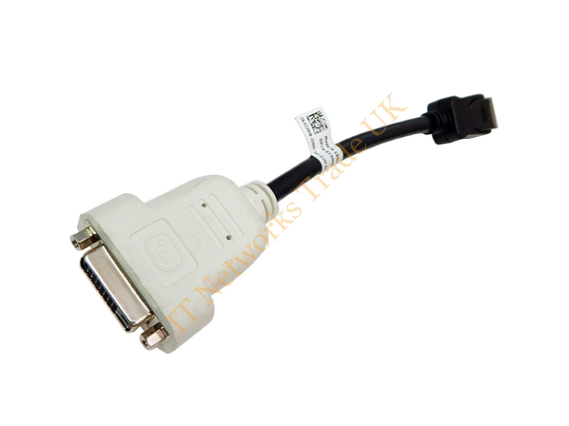 23NVR-A Dell Display Port to DVI-D SL Adapter Cable Connector