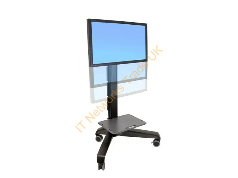 24-190-085 - Ergotron Neo-Flex Mobile Mediacenter Ld Black Flat Panel Multimedia Cart