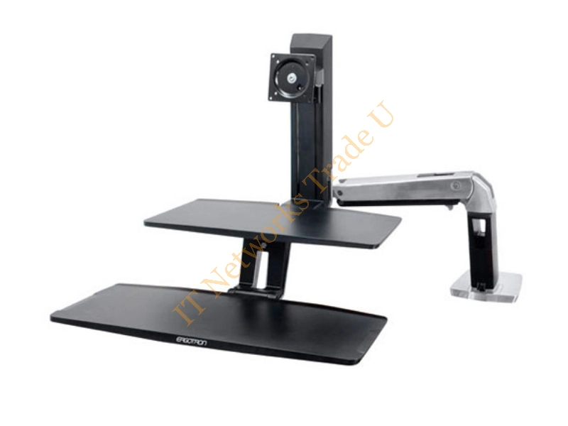 24-390-026 - Ergotron WorkFit -A 24" Black Monitor Accessory