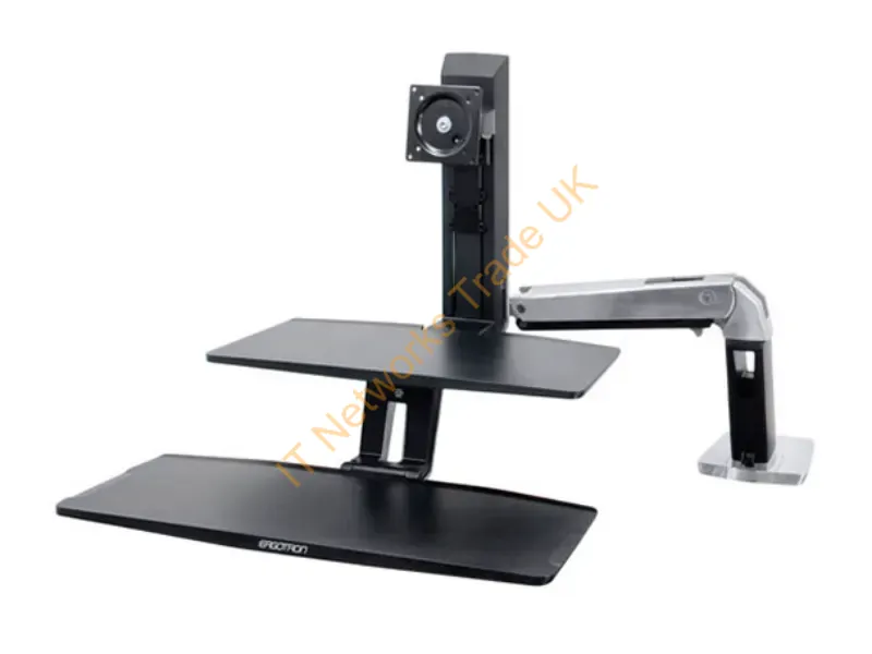 24-391-026 - Ergotron WorkFit -A 24" Black Monitor Accessory