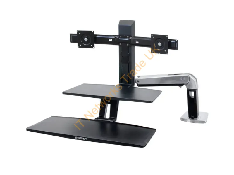 24-392-026 - Ergotron WorkFit -A 24" Black Monitor Accessory