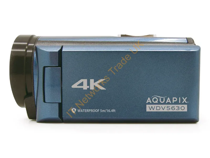 24010 - Aquapix WDV5630 Handheld camcorder 13 MP CMOS 4K Ultra HD Blue, Grey