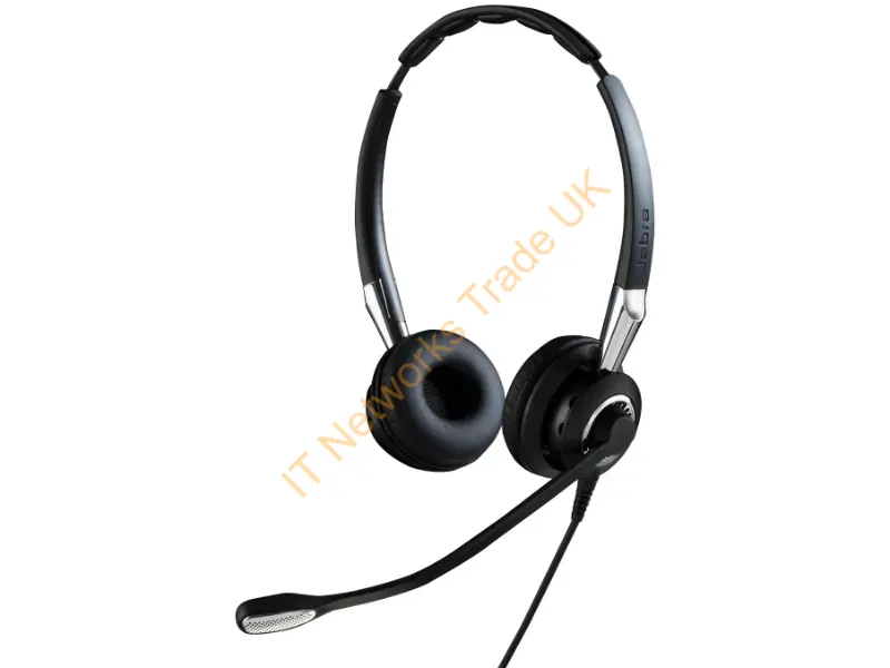 2409-820-205 - Jabra Biz 2400 Ii Headset Wired Head-Band Office/Call Center Black, Silver