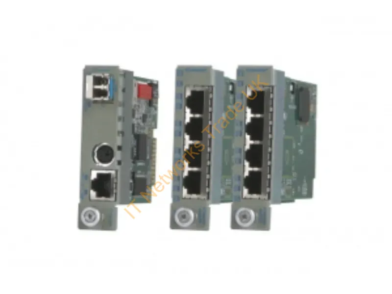 2430-2-TW - Omnitron Iconverter Modular T1/E1 Multiplexer Network Media Converter Internal 1000 Mbit/S Single-Mode Gray