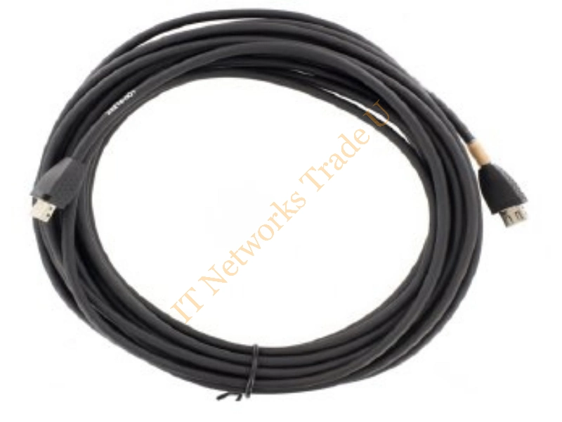 Polycom 2457-29051-001 15.24m Black networking cable