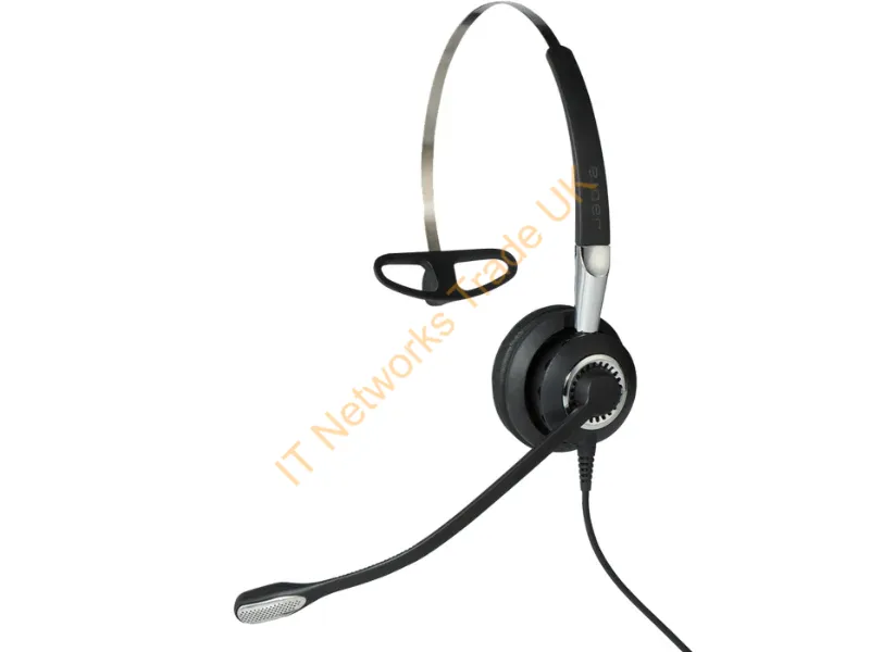 2486-820-209 - Jabra Biz 2400 Ii Headset Wired Neck-Band, Ear-Hook, Head-Band Office/Call Center Black, Silver