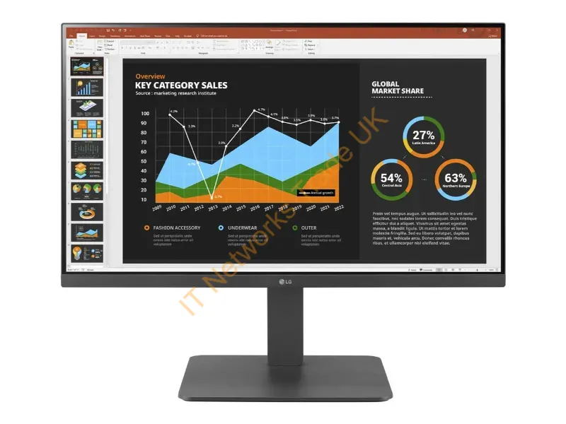 24BR650B-C - Lg 24Br650B-C Computer Monitor 23.8" 1920 X 1080 Pixels Full Hd Led Gray