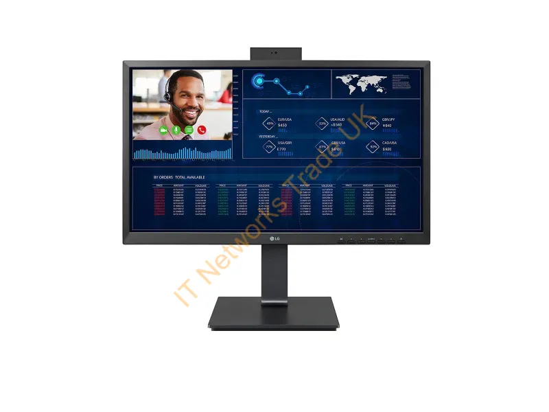 24CQ651I-6P - Lg 24Cq651I-6P All-In-One Pc/Workstation Intel Celeron J4105 24" 1920 X 1080 Pixels All-In-One Thin Client 4 Gb Ddr4-Sdram 16 Gb Hdd Wi-Fi 4 (802.11N) White