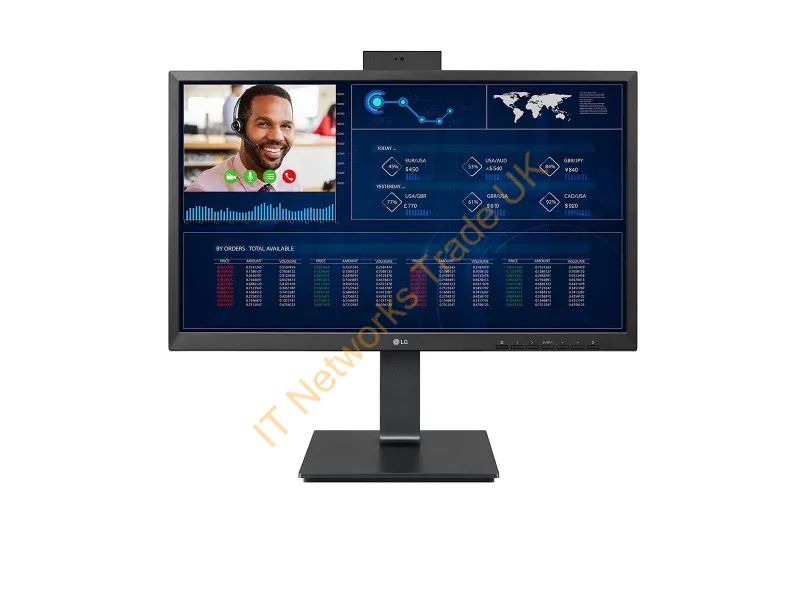 24CQ651W-BP - Lg 24Cq651W-Bp All-In-One Pc/Workstation Intel Pentium N6005 23.8" 1920 X 1080 Pixels 8 Gb Ddr4-Sdram 256 Gb Ssd Windows 10 Iot Enterprise Wi-Fi 6 (802.11Ax) Black