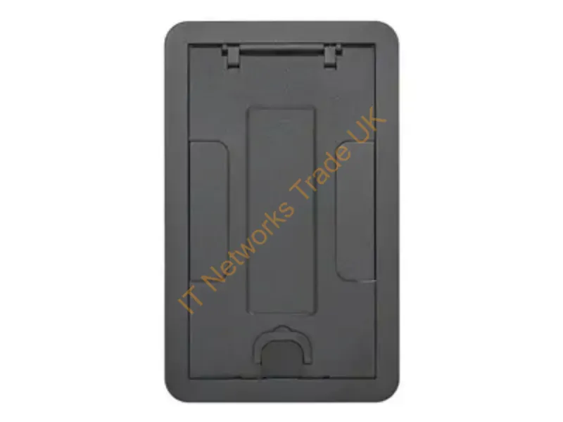 24GCCVRBKC - Hubbell Premise Wiring 2/4G Carpet Cvr, Insert, Black Powder