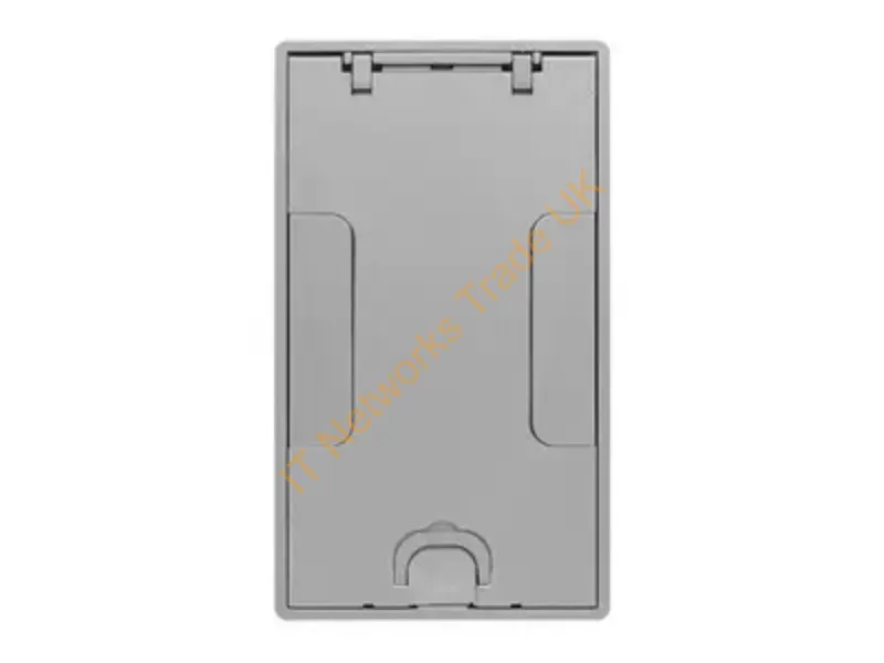 24GTCVRALU - Hubbell Premise Wiring 2/4G Tile Cvr, Flush, Aluminum Powder