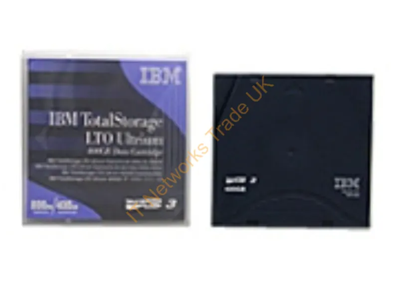 24R1922 IBM TotalStorage LTO Ultrium 3 Tape Cartridge LTO Ultrium LTO-3 400GB (Native) / 800GB (Compressed) Tape Media Storage