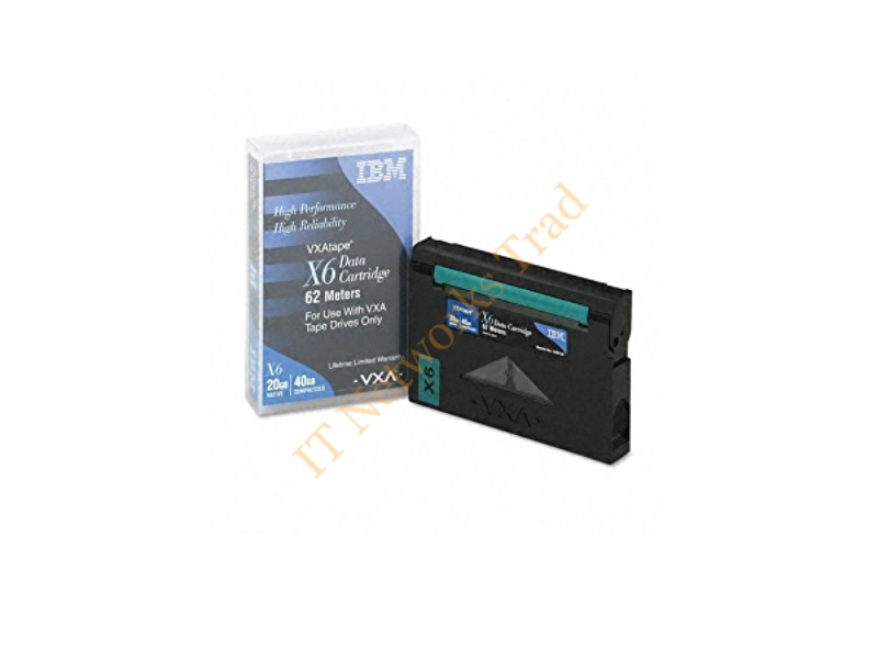 24R2134 IBM TotalStorage VXAtape X6 Cartridge VXA VXA-2 20GB (Native) / 40GB (Compressed) Tape Media Cartridge