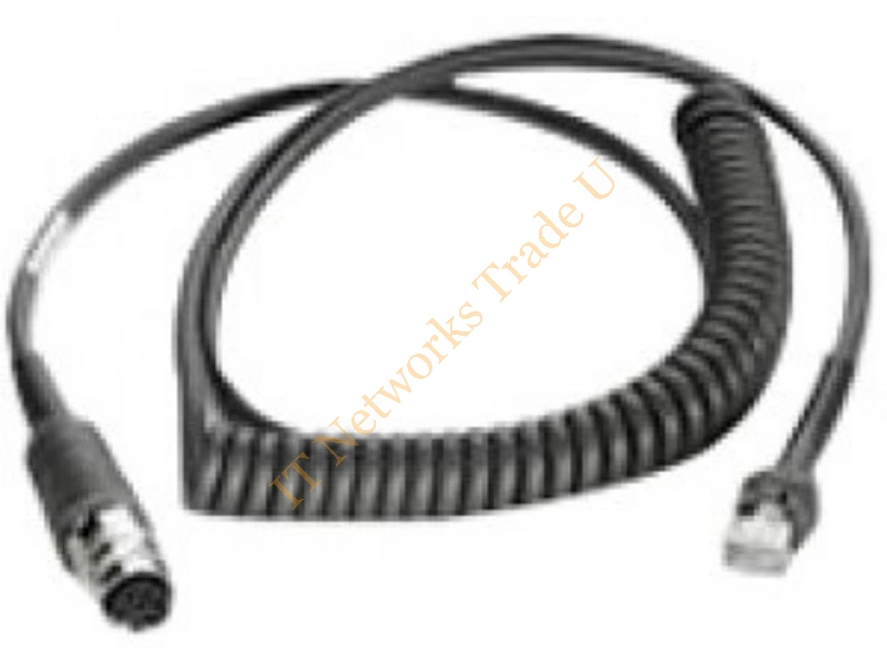 Zebra 25-71918-01R 2.75m LAN Black serial cable
