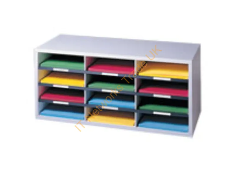 25004 - Fellowes Compartment Sorter Literature Rack