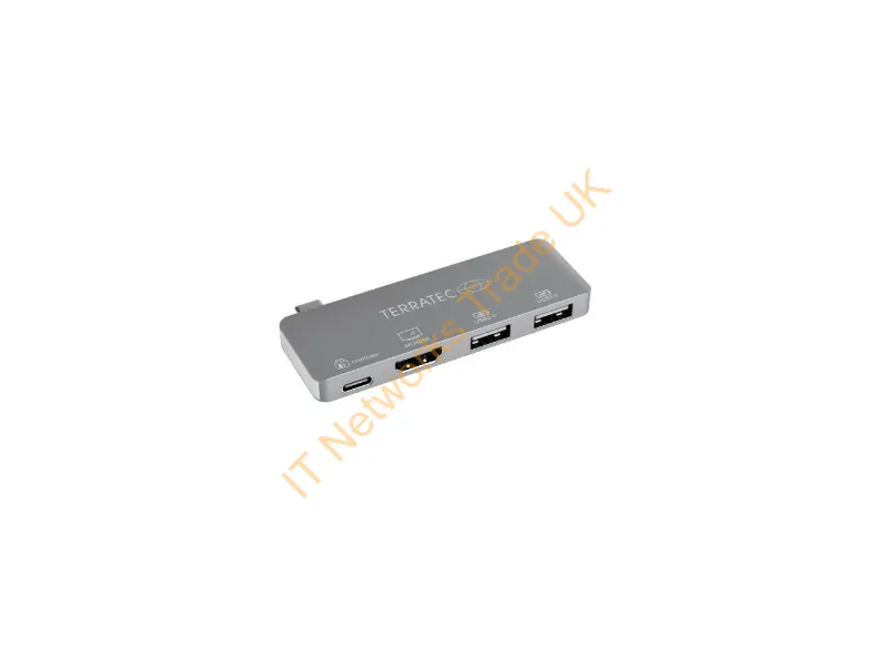251737 - Terratec Connect c4 USB 3.2 Gen 1 (3.1 Gen 1) Type-C Silver