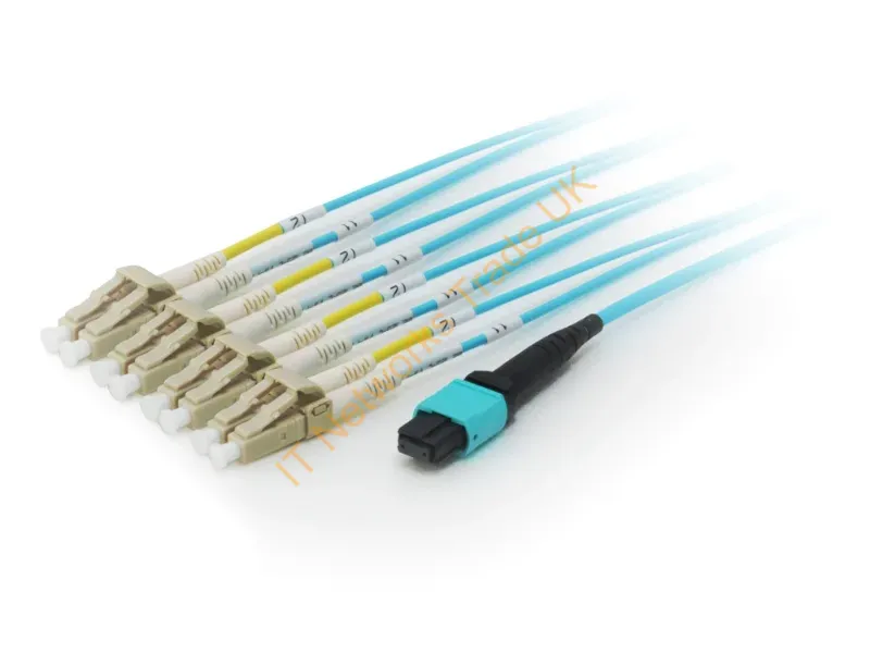 25556707 - Equip MTP/MTP Trunk Fiber Optic Patch Cable, OM4, 15m