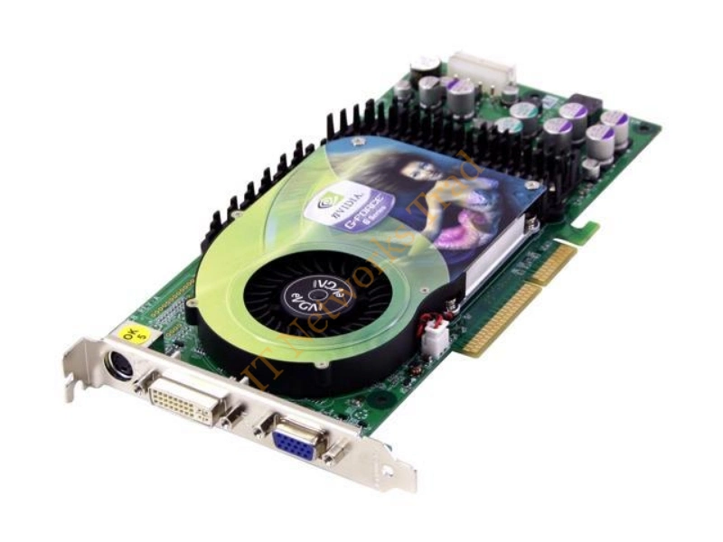 256-A8-N347-AX EVGA -GeForce 6800 256MB GDDR3 256-Bit AGP 4X/8X Video Graphics Card