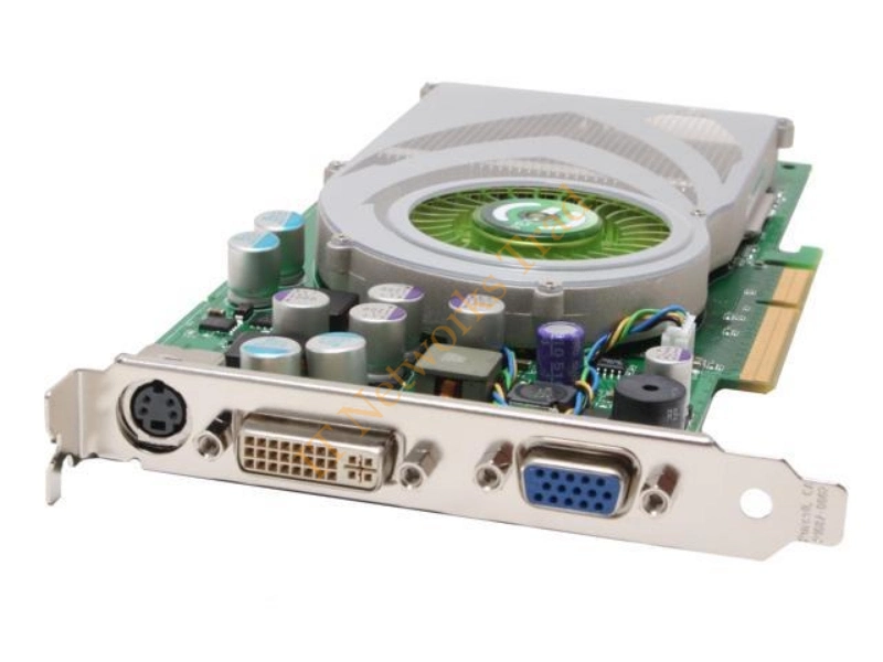 256-A8-N507-AX EVGA -e-GeForce 7800 GS CO 256MB GDDR3 256-Bit VGA/ DVI-I/ HDTV/ AGP 8x Video Graphics Card