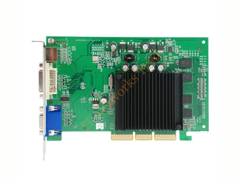 256-P1-N400-B3 EVGA -GeForce 6200 256MB 64-Bit DDR2 PCI Low Profile Ready Video Graphics Card