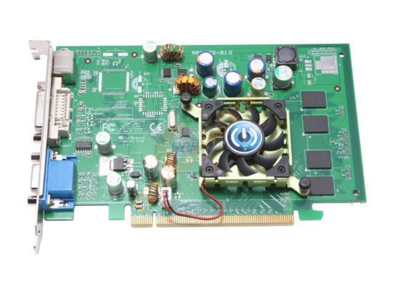 256-P2-N356-A1 EVGA -GeForce 6500 256MB GDDR2 64-Bit PCI Express x16 Video Graphics Card