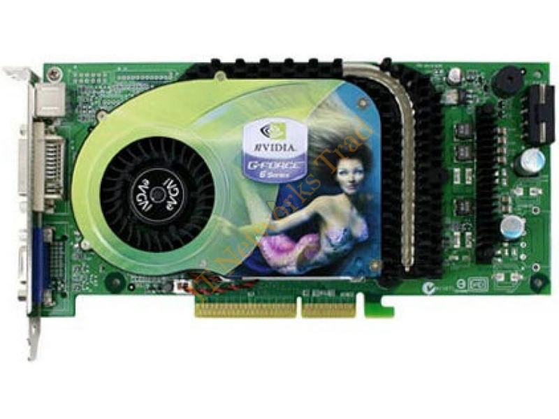 256-P2-N376-B1 EVGA -GeForce 6800 GT 256MB GDDR3 256-Bit PCI Express x16 Dual SVI/ S-Video Out/ SLI Support Video Graphics Card