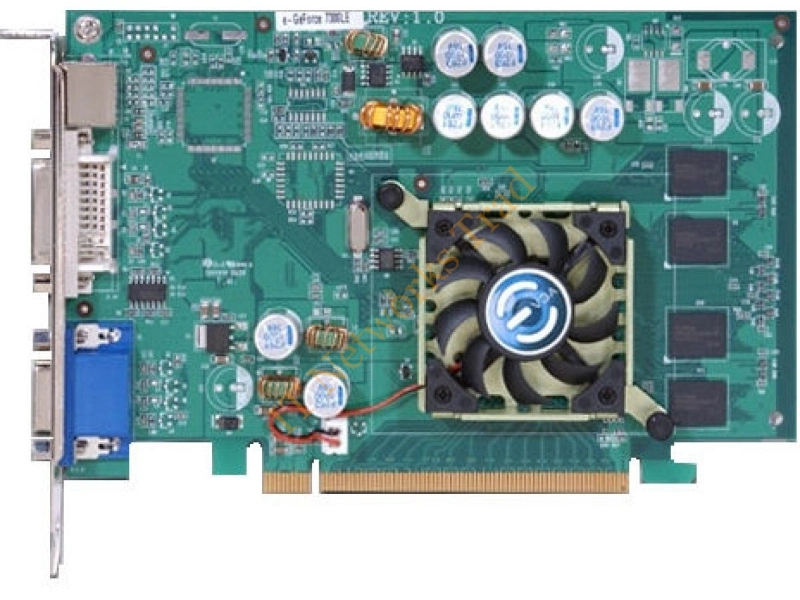 256-P2-N423-TR EVGA -GeForce 7300LE Supporting 512MB (256MB On-Board) GDDR2 64-Bit PCI Express x16 Video Graphics Card
