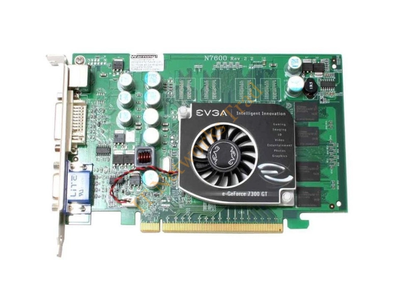 256-P2-N437-LX EVGA -GeForce 7300 GS 256MB GDDR2 64-Bit PCI Express x16 Video Graphics Card