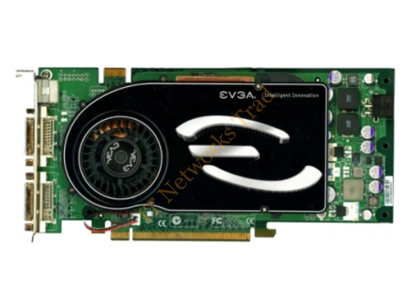 256-P2-N516-A1 EVGA -GeForce 7800 GT 256MB 256-Bit GDDR3 PCI Express x16 Dual DVI/ HDTV/ S-Video Out SLI Supported Video Graphics Card