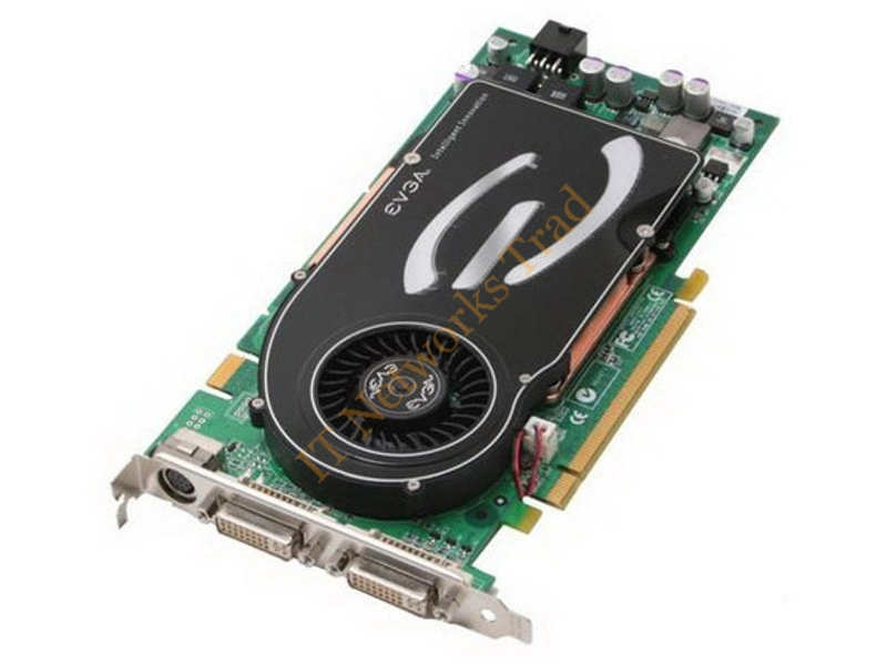 256-P2-N516-B1 EVGA -GeForce 7800 GT 256MB 256-Bit GDDR3 PCI Express x16 Dual DVI/ HDTV/ S-Video Out SLI Supported Video Graphics Card