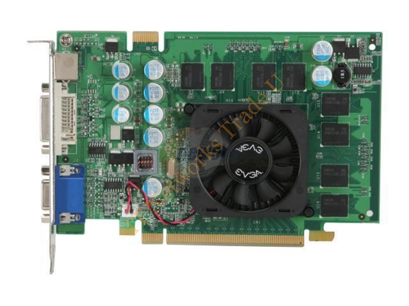 256-P2-N541-A1 EVGA -GeForce 7600GS 256MB 128-Bit GDDR2 PCI Express x16 DVI / D-Sub/ VGA / S-Video Out/ SLI Support Video Graphics Card