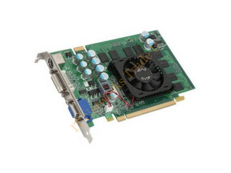 256-P2-N541-T2 EVGA -GeForce 7600GS 256MB 128-Bit GDDR2 PCI Express x16 DVI / D-Sub/ VGA / S-Video Out/ SLI Support Video Graphics Card
