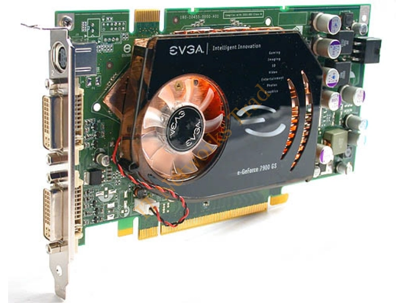 256-P2-N624-AR EVGA -GeForce 7900 GS KO 256MB GDDR3 256-Bit SLI Support PCI Express x16 Video Graphics Card