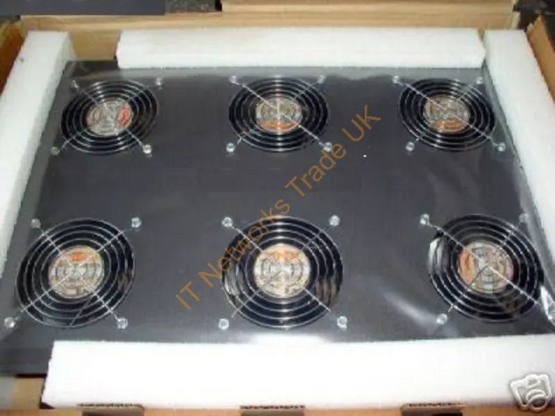 257413-B21 HP Roof Mount Fan Kit (110V) Graphite for 9000 and 10000 Series Rack Cabinet Except S10614 Cooling Fan