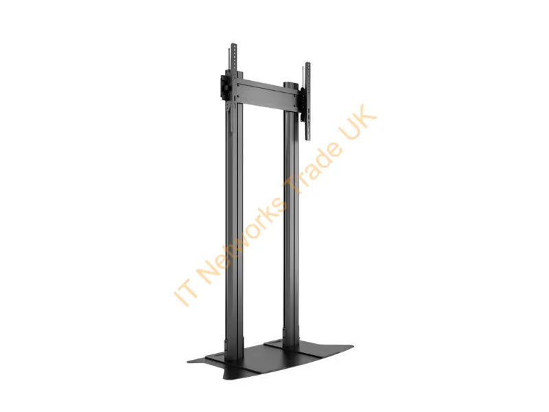 2586 - Multibrackets M Public Display Stand 210 Dual Pillar Floorbase Black