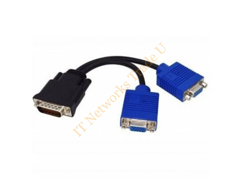 25R9045 IBM DMS59 to Dual VGA Video Cable Connector