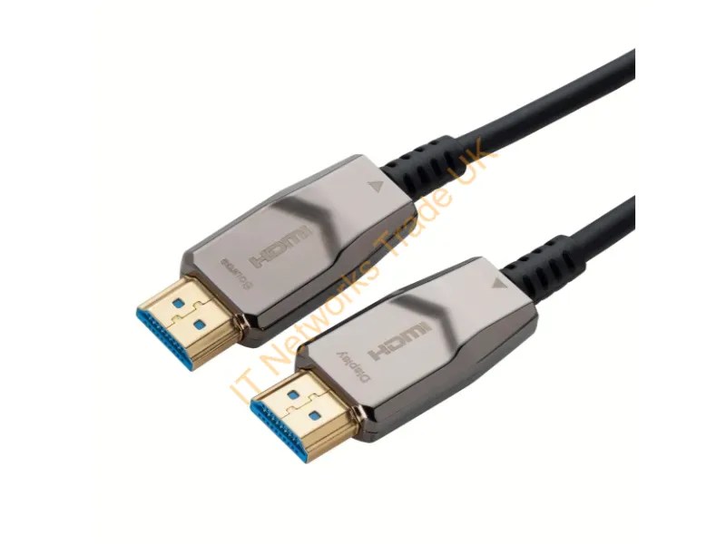 26-71508K - connektgear 15m HDMI V2.1 AOC 8K UHD Connector Cable Male to Male Gold Connectors