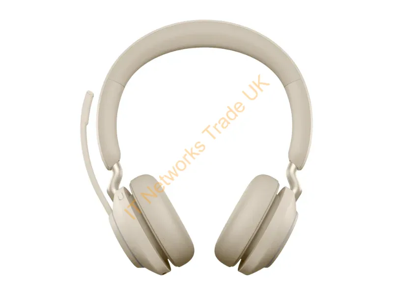 26599-999-898 - Jabra Evolve2 65 Headset Wireless Head-Band Office/Call Center Usb Type-C Bluetooth Beige