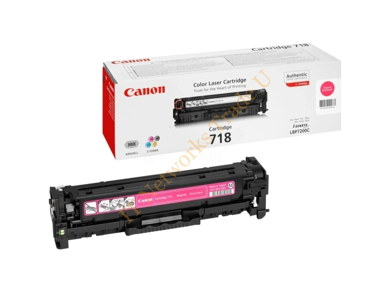 Canon 2660B002 (718M) Toner magenta, 2.9K pages @ 5% coverage Accessory