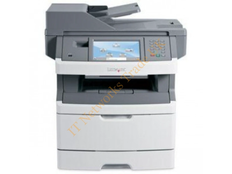 26C0235 Lexmark X546dtn (1200 x 1200) dpi 25ppm (Mono) / 25ppm (Color) 33.6Kbps Fax Modem 901-Sheet USB 2.0 Ethernet 10/100Mbps Multifunction Color Printer
