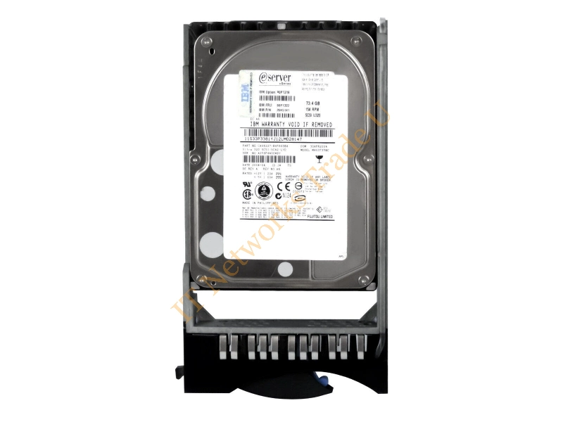 26K5141 - IBM 73.4GB SCSI Ultra320 3.5" 73.4GB SCSI internal hard drive