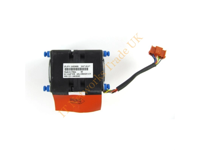 26K8083 IBM Dual Fan Assembly for System X3550 / X3350 Cooling Fan