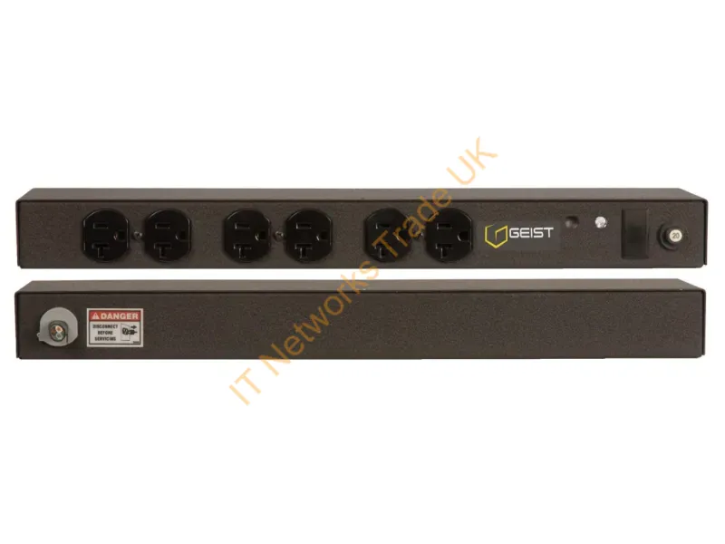 27142VH - Vertiv Geist Brfn060-1023Tl Power Distribution Unit (Pdu) 6 Ac Outlet(S) 0U Black
