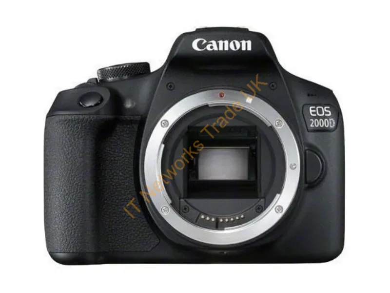 2728C002 - Canon EOS 2000D + EF-S 18-55mm f/3.5-5.6 III SLR Camera Kit 24.1 MP CMOS 6000 x 4000 pixels Black